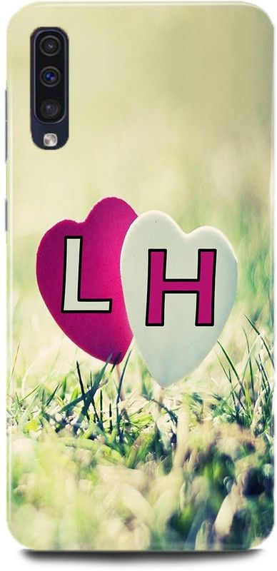 Dimora Back Cover for Samsung Galaxy A70 ,L Loves H Name,L Name, H Letter, Alphabet,L Love H NAME  (Multicolor, Hard Case, Pack of: 1)