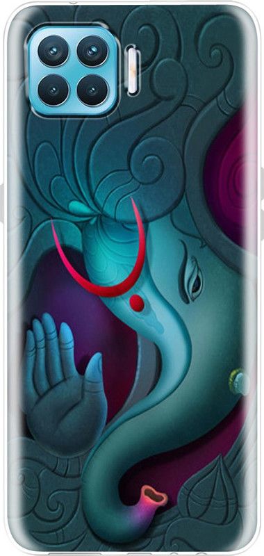 Flipkart SmartBuy Back Cover for Oppo F17 Pro  (Blue, Purple, Grip Case, Silicon, Pack of: 1)