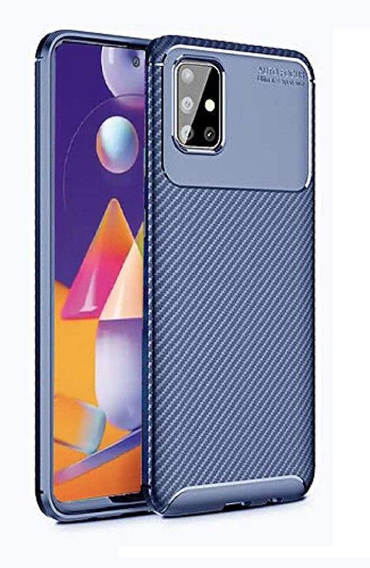 Frivety Back Cover for Samsung Galaxy M31S  (Blue)