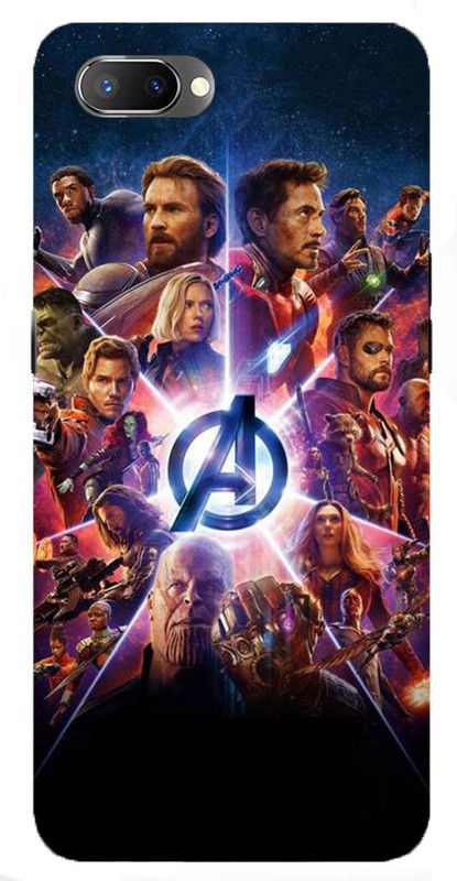 NDCOM Back Cover for OPPO A3s Avengers End Game Printed  (Multicolor, Hard Case, Pack of: 1)