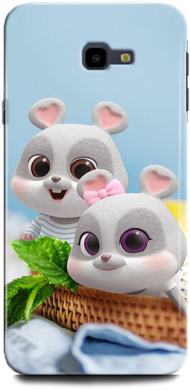 Afterglow Back Cover for SAMSUNG Galaxy J4 Plus RABBIT, CARTOON, PET, Cute RABBIT  (Multicolor, Shock Proof, Pack of: 1)