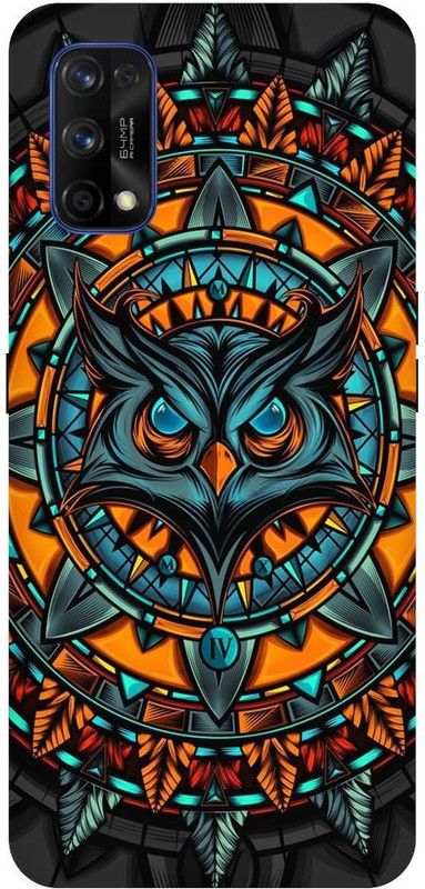 URCHIN Back Cover for Narzo 20Pro owl, illuminati owl, cool, tranding, bird, fire, fantacy  (Multicolor, Shock Proof, Pack of: 1)