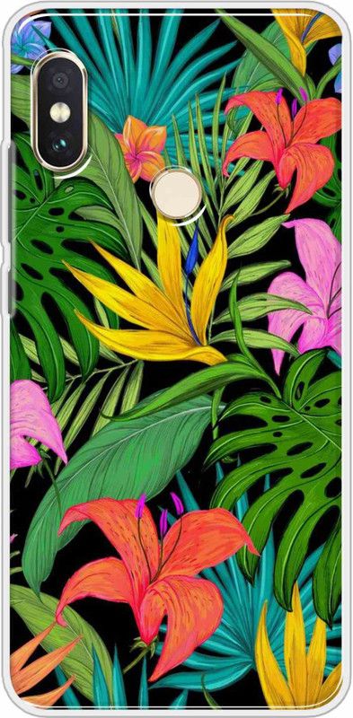 Print Zap Back Cover for Mi Redmi Note 5 Pro  (Multicolor, Flexible, Silicon, Pack of: 1)