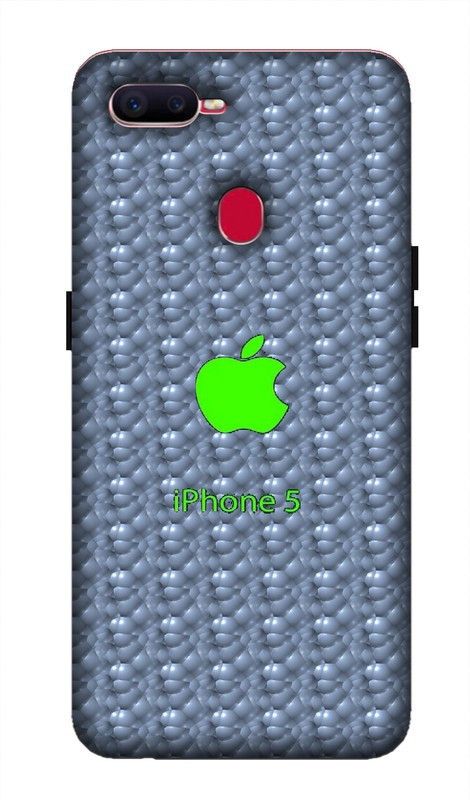 LUCKY MOBI.COM Back Cover for OPPO F9 PRO ( APPLE, IPHONE, LOGO) PRINTED BACK COVER  (Multicolor, Waterproof)