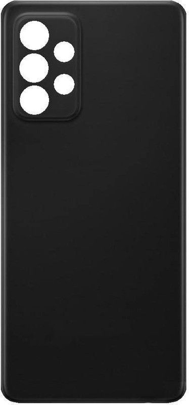 S-Softline Back Cover for Samsung Galaxy A52s  (Black, Flexible, Pack of: 1)