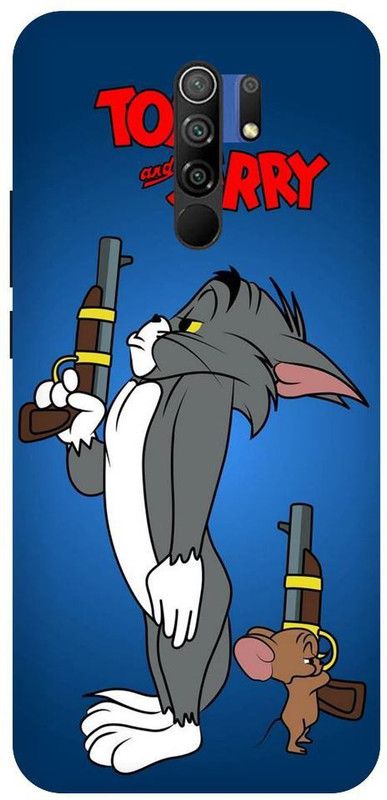 URCHIN Back Cover for Redmi9primeTom and jerry, Cartoon, Cartoon network, Tom, Jerry  (Multicolor, Shock Proof, Pack of: 1)