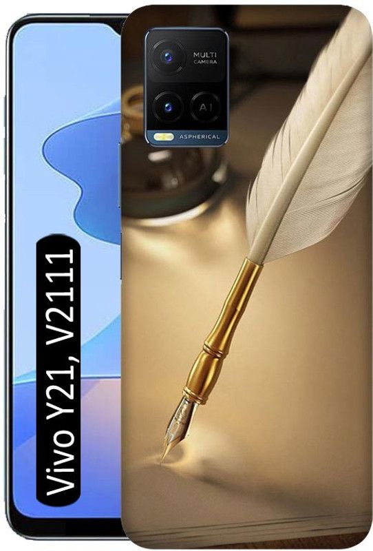 Crafto Rama Back Cover for Vivo Y21 / Vivo V2111  (Multicolor, 3D Case, Pack of: 1)