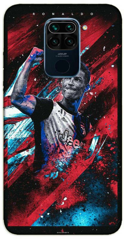 iprinto Back Cover for Mi Redmi Note 9 Jeep Sports Back Cover  (Red, Hard Case, Pack of: 1)