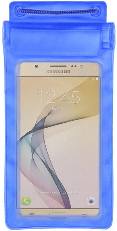 ACM Pouch for Samsung Galaxy On8  (Blue, Waterproof, Silicon, Pack of: 1)