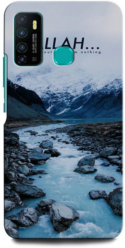 INTELLIZE Back Cover for Infinix Hot 9 ALLAH, ISLAM, QURAN, ALLAH PRAY, RAB, MUSLIM, KABA  (Multicolor, Hard Case, Pack of: 1)