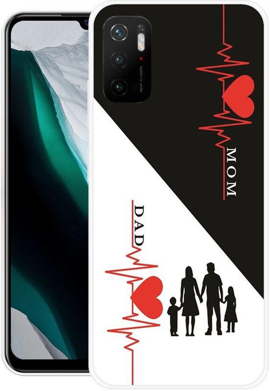 Vaultcase Back Cover for Poco M3 Pro 5G  (Multicolor, Dual Protection, Silicon)