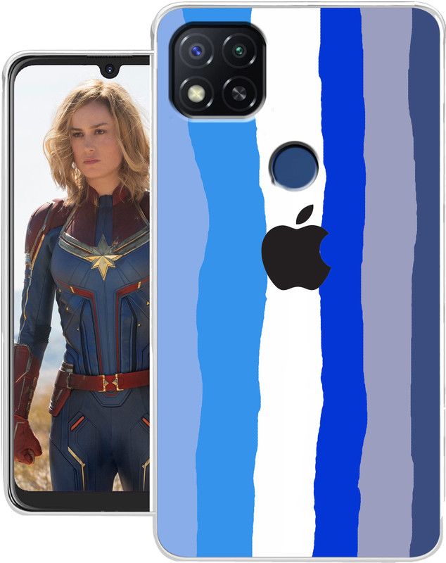 PRINTSMART Back Cover for Redmi 9  (Multicolor, Dual Protection, Silicon)