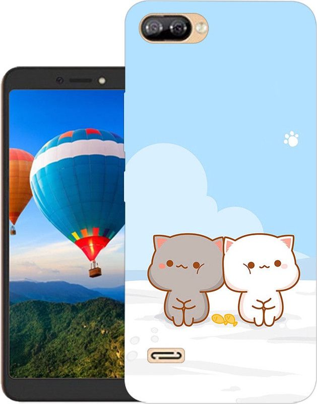 kridha Back Cover for Itel A44 Air back cover | Cute | Design_126  (Multicolor, Flexible, Silicon, Pack of: 1)
