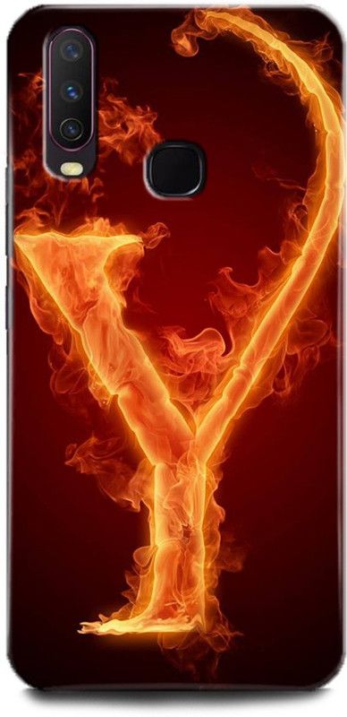 play fast Back Cover for Vivo Y12/1904 Y LETTER PRINTED  (Multicolor, Hard Case, Pack of: 1)