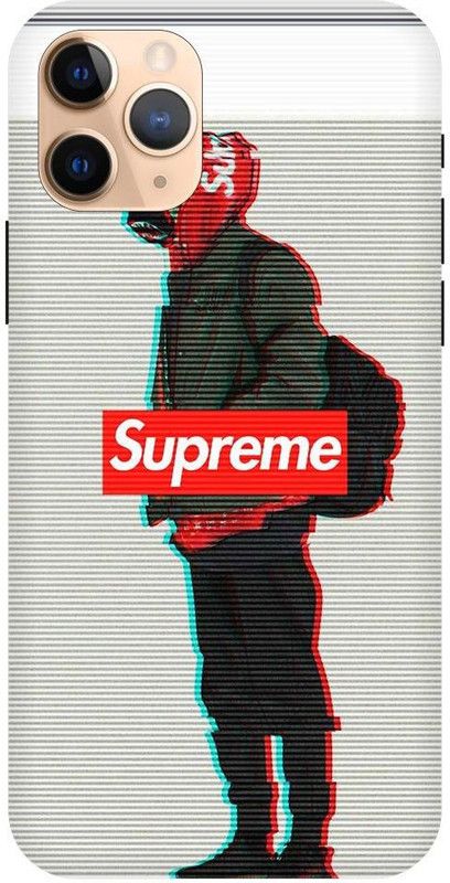 Afterglow Back Cover for I PHONE 11 Pro Max SUPREME, SUPREME LOGO, COOL, TRAND, HUB  (Multicolor, Shock Proof, Pack of: 1)