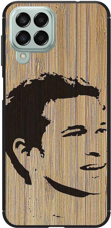 CaseRepublic Back Cover for Samsung Galaxy M53 5G  (Black, Brown, Grip Case, Pack of: 1)