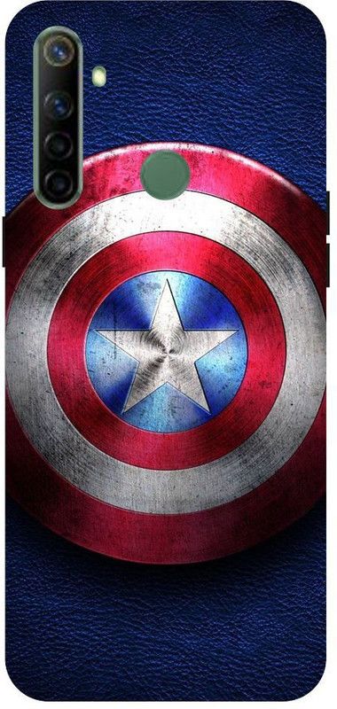 URCHIN Back Cover for Realme5i Captain America, Superhero, Avengers, End Game, Marval, Comic, Shield, Cute, Chibbi  (Multicolor, Shock Proof, Pack of: 1)
