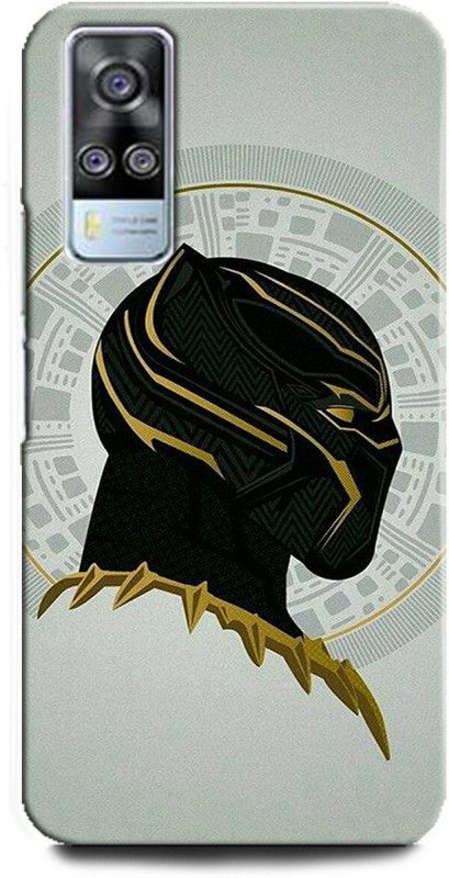 Afterglow Back Cover for Vivo Y51 BLACK PANTHER, MOVIE, BLACK PANTHER COMICS, BLACK PANTHER, WAKANDA  (Multicolor, Shock Proof, Pack of: 1)