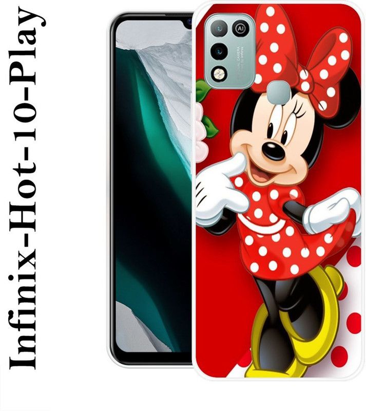 KUDI Back Cover for Infinix Hot 10 Play, Infinix Smart 5  (Multicolor, Silicon)