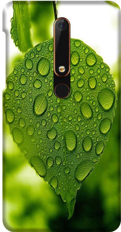 PNBEE Back Cover for Nokia 6.1,TA-1045, TA-1054, TA-1050, TA-1068- Water Drop Print Mobile Case Cover  (Multicolor, Hard Case)