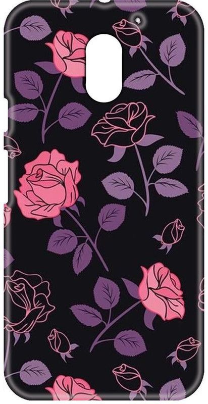 Smutty Back Cover for Motorola Moto E3 Power, XT1706 - Flower Print  (Multicolor, Hard Case, Pack of: 1)