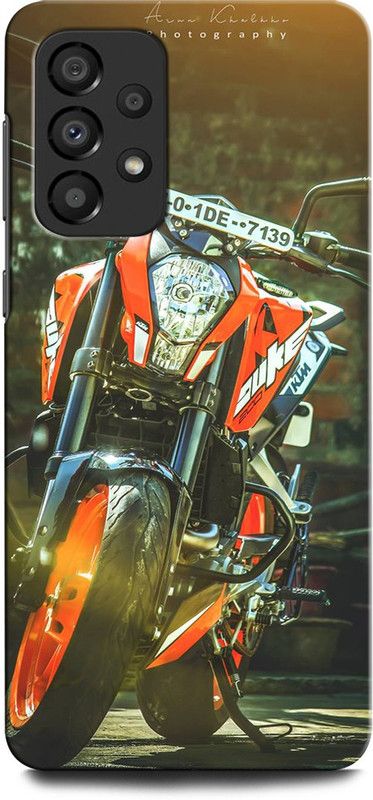 GRAFIQE Back Cover for SAMSUNG Galaxy A33 BIKE, DUKE, DUKEBIKELOVER, SUPERBIKE, RAIDER  (Multicolor, Shock Proof, Pack of: 1)