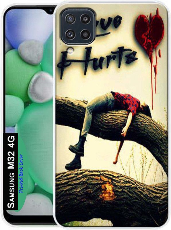 MORITZ Back Cover for Samsung Galaxy M32 4G, Samsung M155  (Multicolor, Dual Protection, Silicon, Pack of: 1)