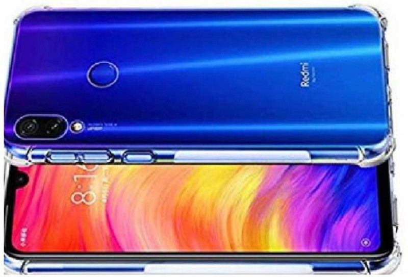 Sarju Back Cover for Mi Redmi Note 5 Pro  (White, Transparent, Grip Case, Pack of: 1)