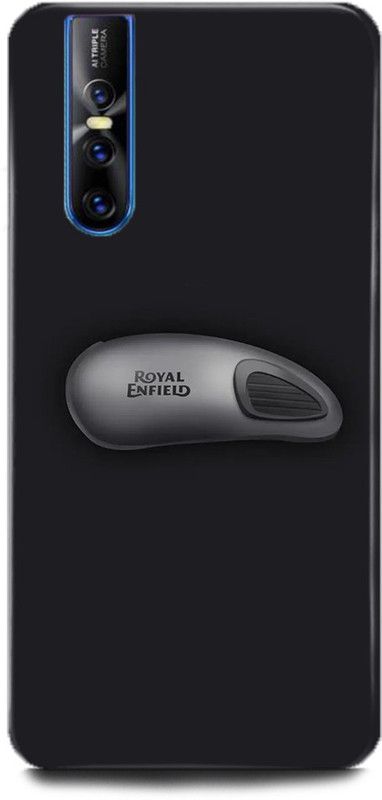 INDICRAFT Back Cover for Vivo V15 Pro, Vivo 1818, Royal Enfield, Printed  (Multicolor, Shock Proof, Pack of: 1)