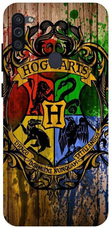 URCHIN Back Cover for Samsung M11 Harry Potter, Hogwarts, Harry Potter Logo  (Multicolor, Shock Proof, Pack of: 1)