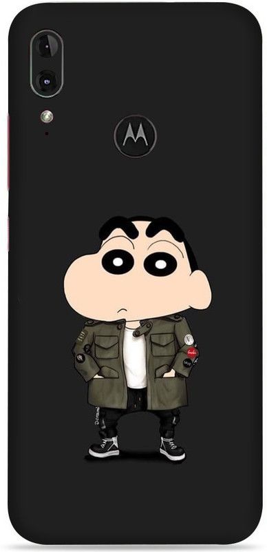 WeCre8 Skin's Motorola E6 Plus Mobile Skin  (Spy Shinchan Multicolor Mobile Skin With Cleaning Wipe)