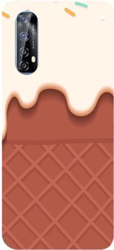 Fanny Back Cover for Realme 7, Realme Narzo 20 Pro .  (Brown, Beige, Hard Case)