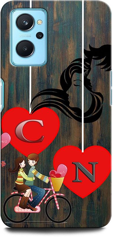 ORBIQE Back Cover for OPPO K10 CN, C LOVE N, N LOVE C, C LETTER, N LETTER, CN NAME  (Multicolor, Hard Case, Pack of: 1)