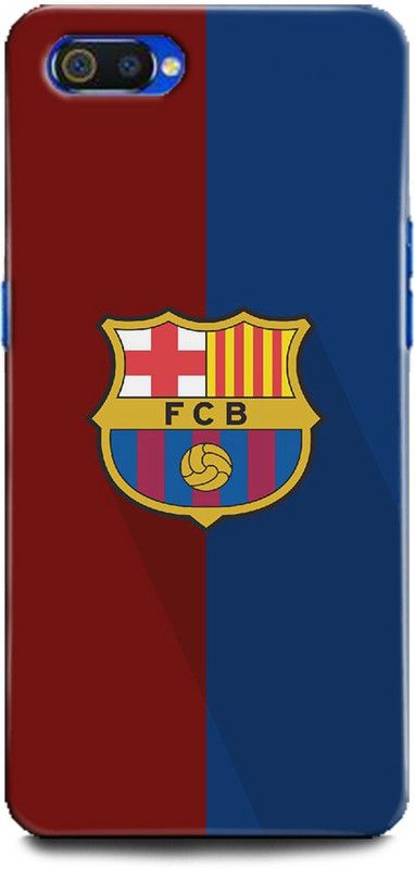 INTELLIZE Back Cover for Realme C2/RMX1945 fcb,Printed  (Multicolor, Shock Proof, Pack of: 1)