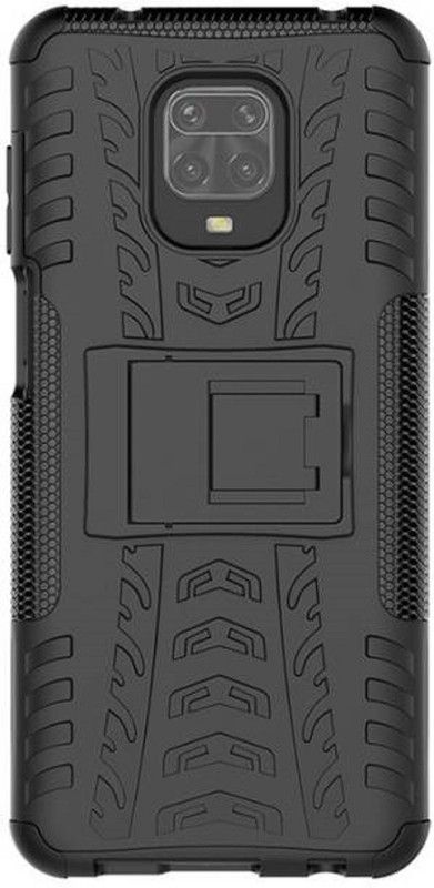 Techforce Back Cover for POCO M2 Pro  (Black)