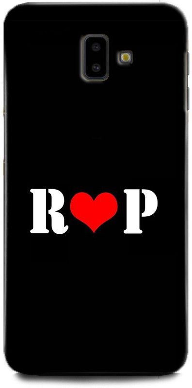 Afterglow Back Cover for SAMSUNG Galaxy J6 Plus R P, R LOVES P, NAME, LETTER, ALPHABET, RP LOVE, HART  (Multicolor, Shock Proof, Pack of: 1)