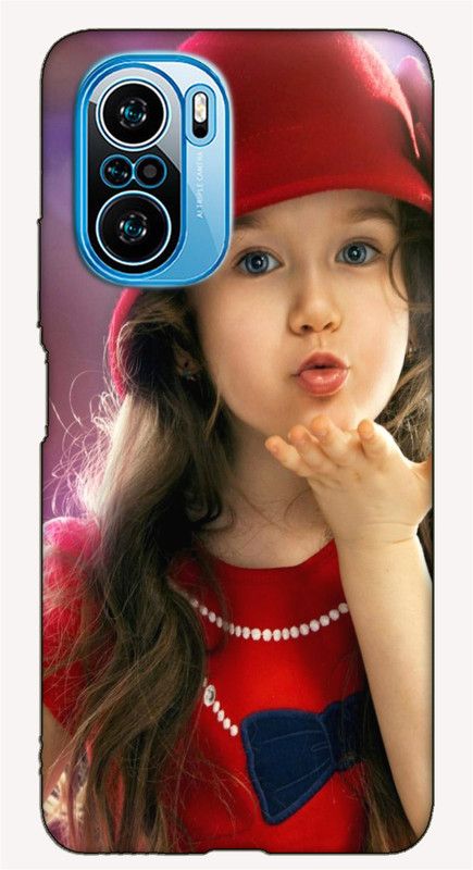 iprinto Back Cover for Poco F3, Mi Redmi K40, Mi 11X Girls Back Cover  (Pink, Hard Case, Pack of: 1)