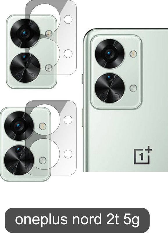 PONDRIK Back Camera Lens Glass Protector for OnePlus Nord 2T 5G  (Pack of: 2)
