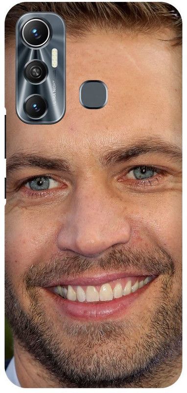 FIKORA Back Cover for Infinix Hot 11, X662, PAUL ,WALKER, FAST, &, FURIOUS  (Brown, Hard Case, Pack of: 1)