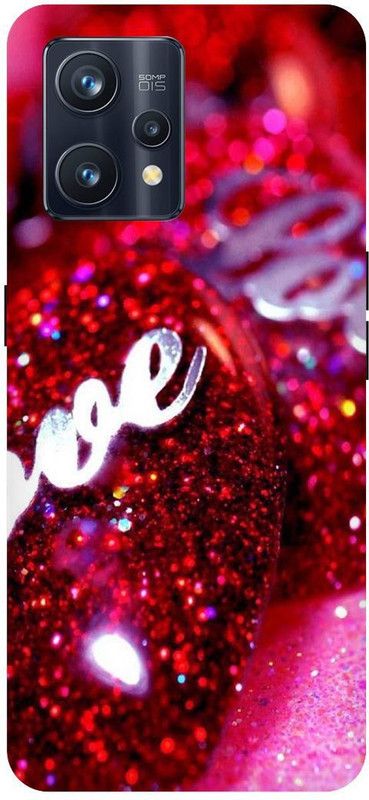 THE NARAYANA COLLECTIONS Back Cover for REALME 9 PRO PLUS- RMX3392-LOVE,HEART,SIGN,COUPLE,CUTE,LIFE,LINE  (Multicolor, Hard Case, Pack of: 1)