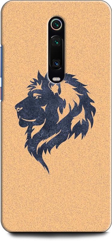 Wall Art Back Cover for Redmi K20 LION, THE KING OF JUNGAL, LION FACE  (Multicolor, Dual Protection, Pack of: 1)