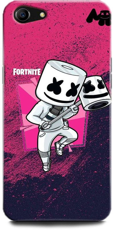 WallCraft Back Cover for OPPO A83 / CPH1729 MARSHMELLO, DJ, EDM, MUSIC, SMILEY, FUNNY  (Multicolor, Dual Protection, Pack of: 1)