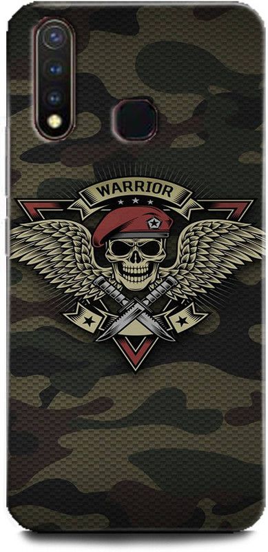 Afterglow Back Cover for Vivo U20 army, army logo, soldier, military  (Multicolor, Dual Protection, Pack of: 1)