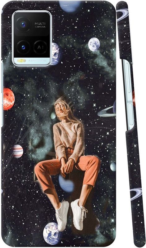 GIFT4EVER Back Cover for Vivo Y21s  (Multicolor, Pack of: 1)