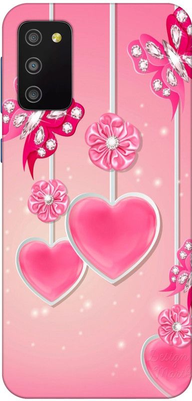 INDIALAND Back Cover for Samsung Galaxy A03s  (Pink, Grip Case, Silicon)