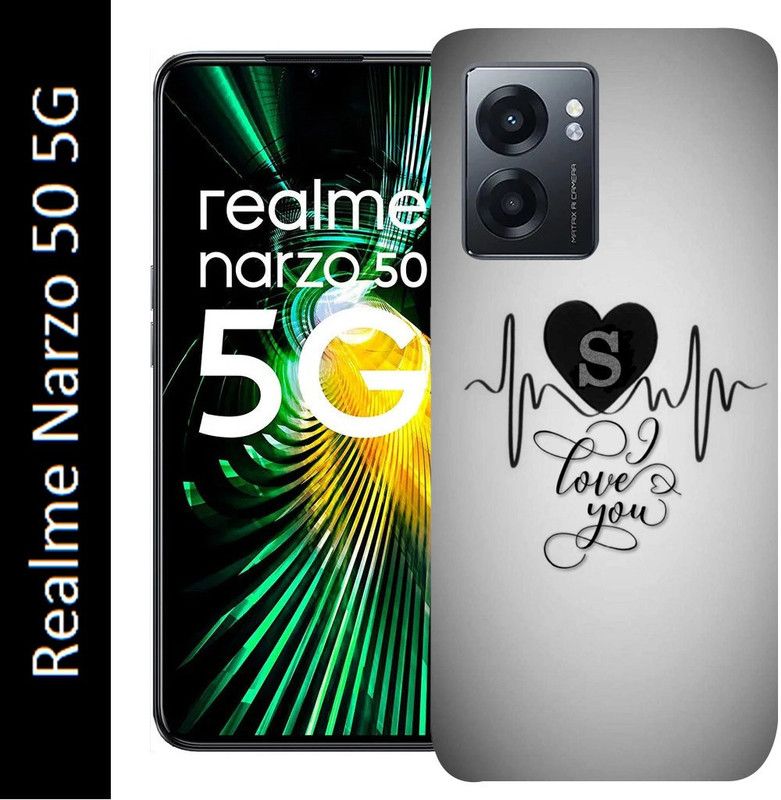 Anami Back Cover for Realme Narzo 50 5G  (Grey, Grip Case, Silicon, Pack of: 1)