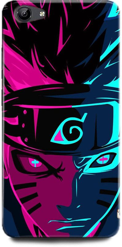 WallCraft Back Cover for Vivo Y81i/Vivo 1812 NARUTO, ANIME, NEON  (Multicolor, Dual Protection, Pack of: 1)