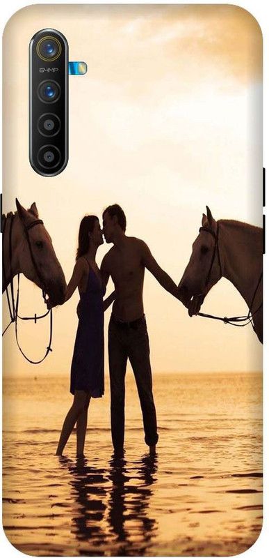 Yoprint Back Cover for Realme X2 Love Sign Love Logo Printed Back Cover  (Multicolor, Shock Proof, Pack of: 1)