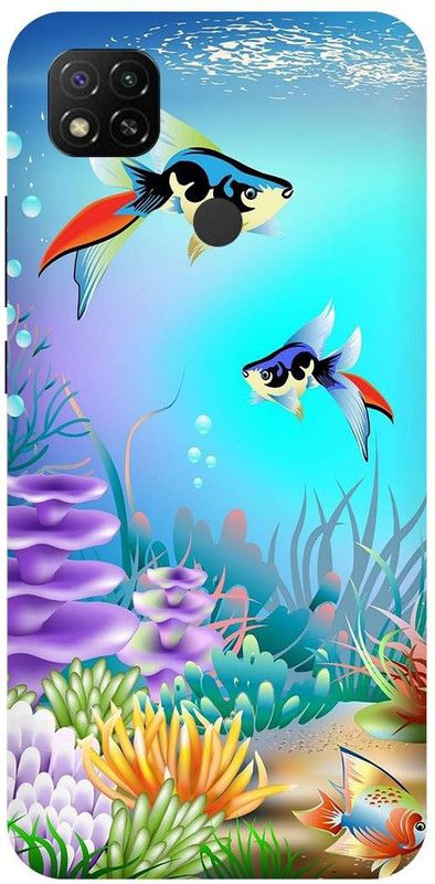 Vaultart Back Cover for Redmi 9  (Multicolor, Dual Protection, Silicon)