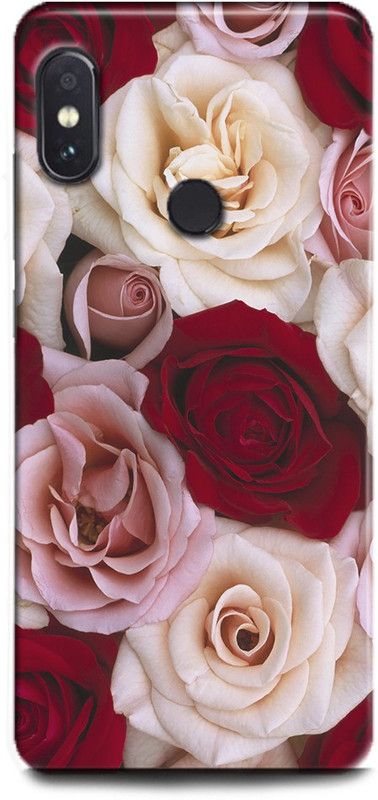 INTELLIZE Back Cover for Mi Redmi Note 5 Pro/ MZB6084IN rose,Printed  (Multicolor, Shock Proof, Pack of: 1)